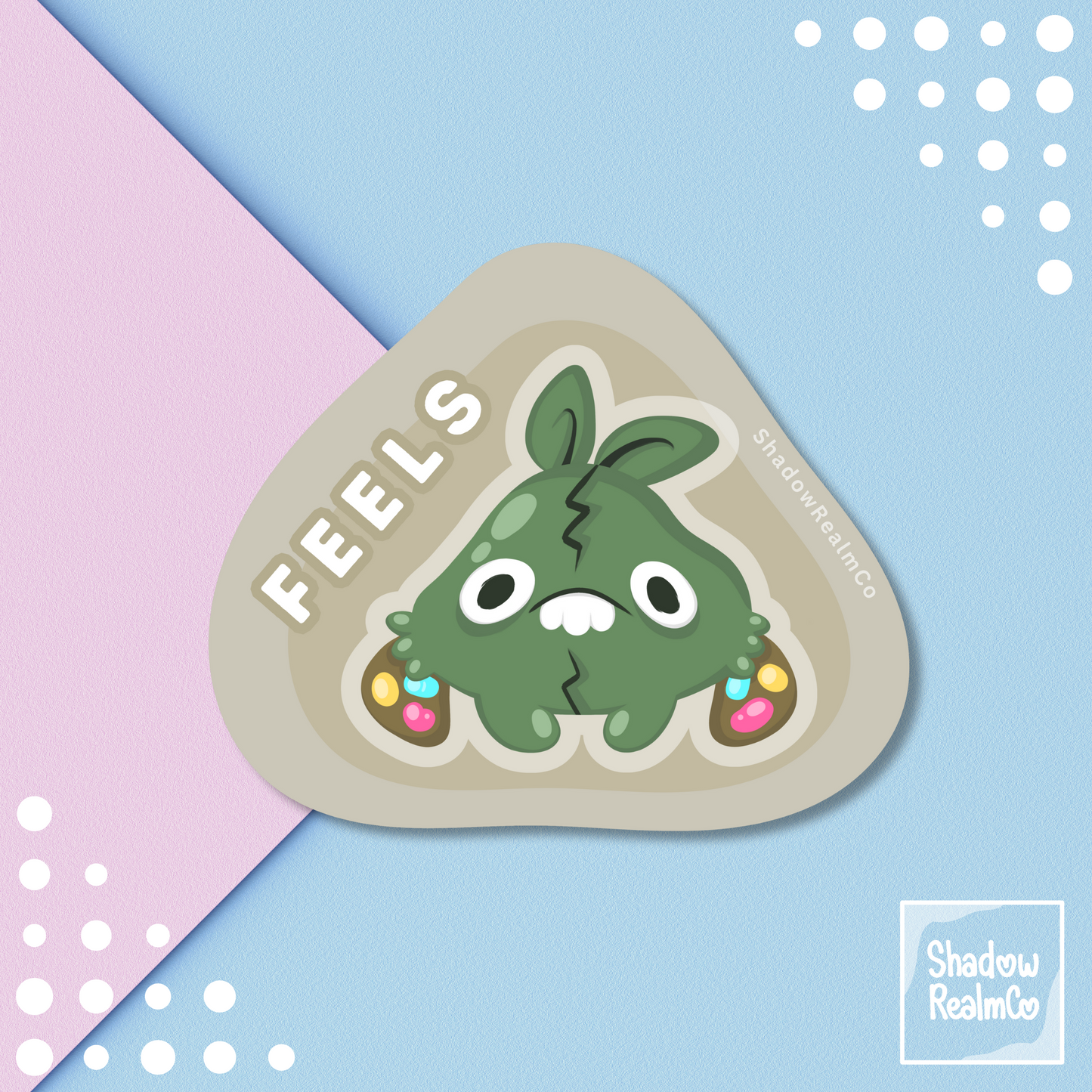 Feel Trubbish | Glossy Vinyl Sticker