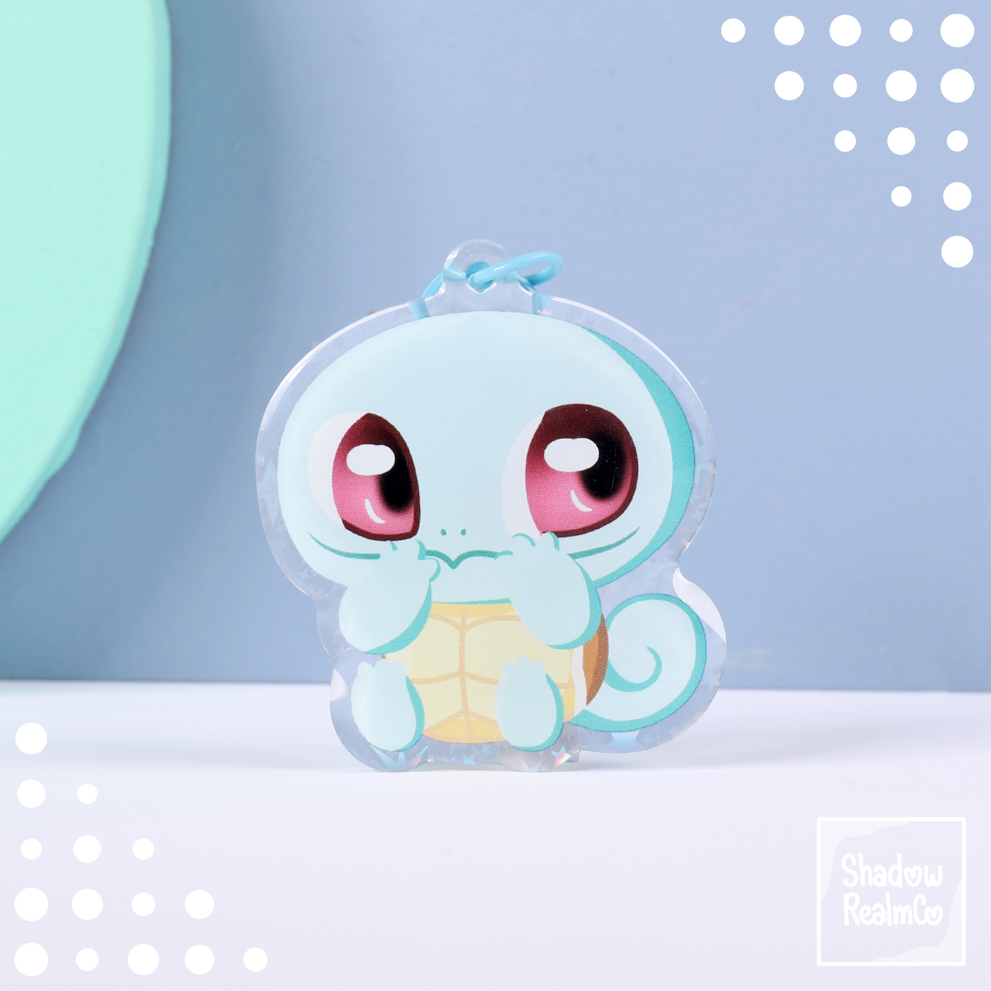 Starter Double Sided Keychain | SQUIRTLE
