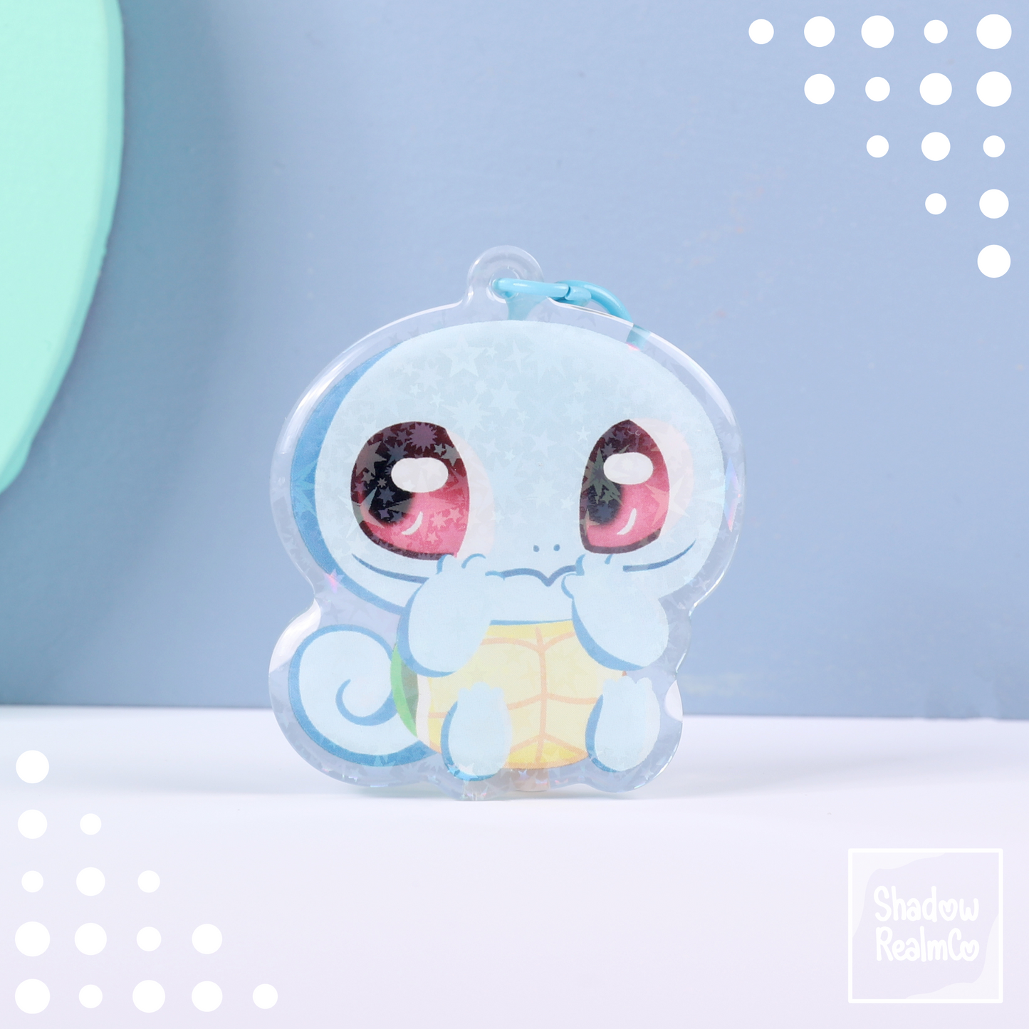 Starter Double Sided Keychain | SQUIRTLE