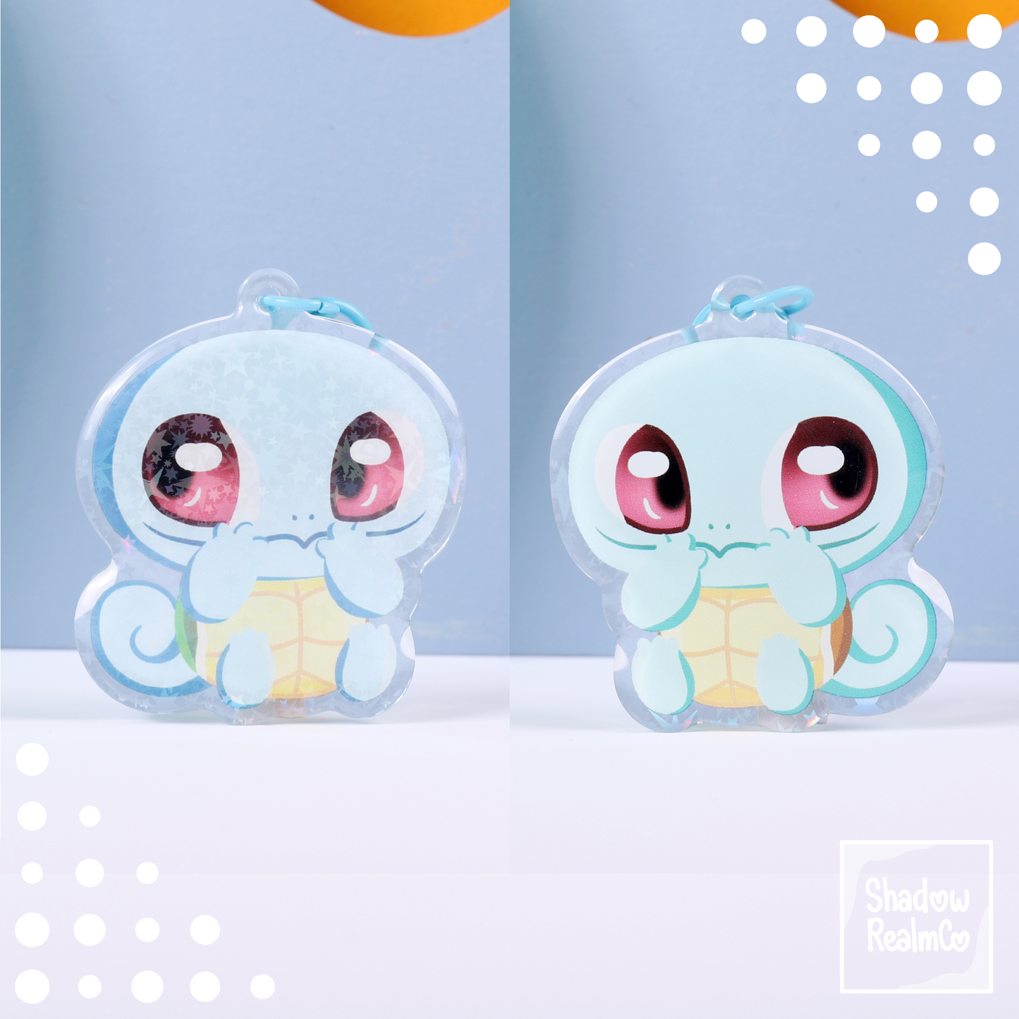 Starter Double Sided Keychain | SQUIRTLE