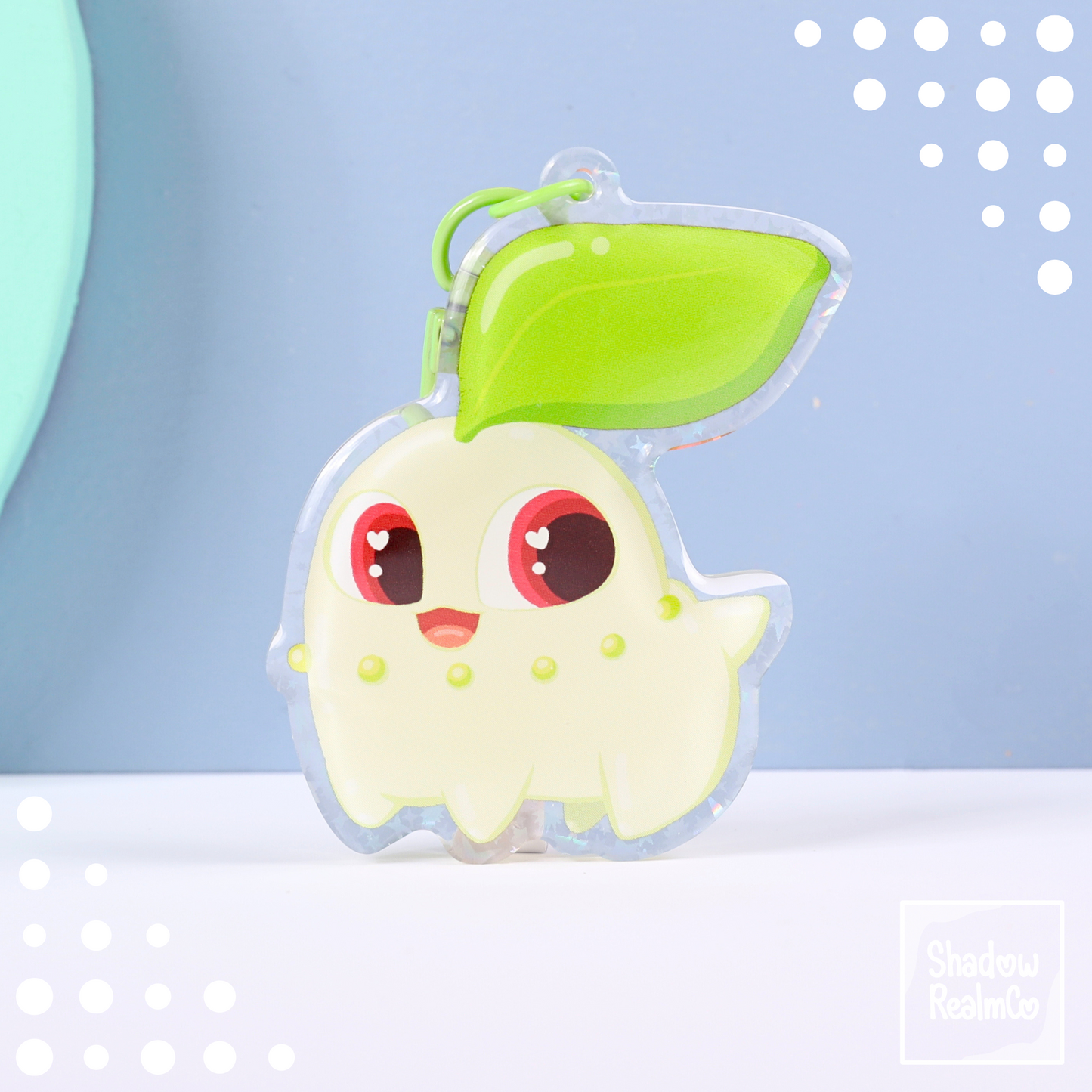 Starter Double Sided Keychain | CHIKORITA