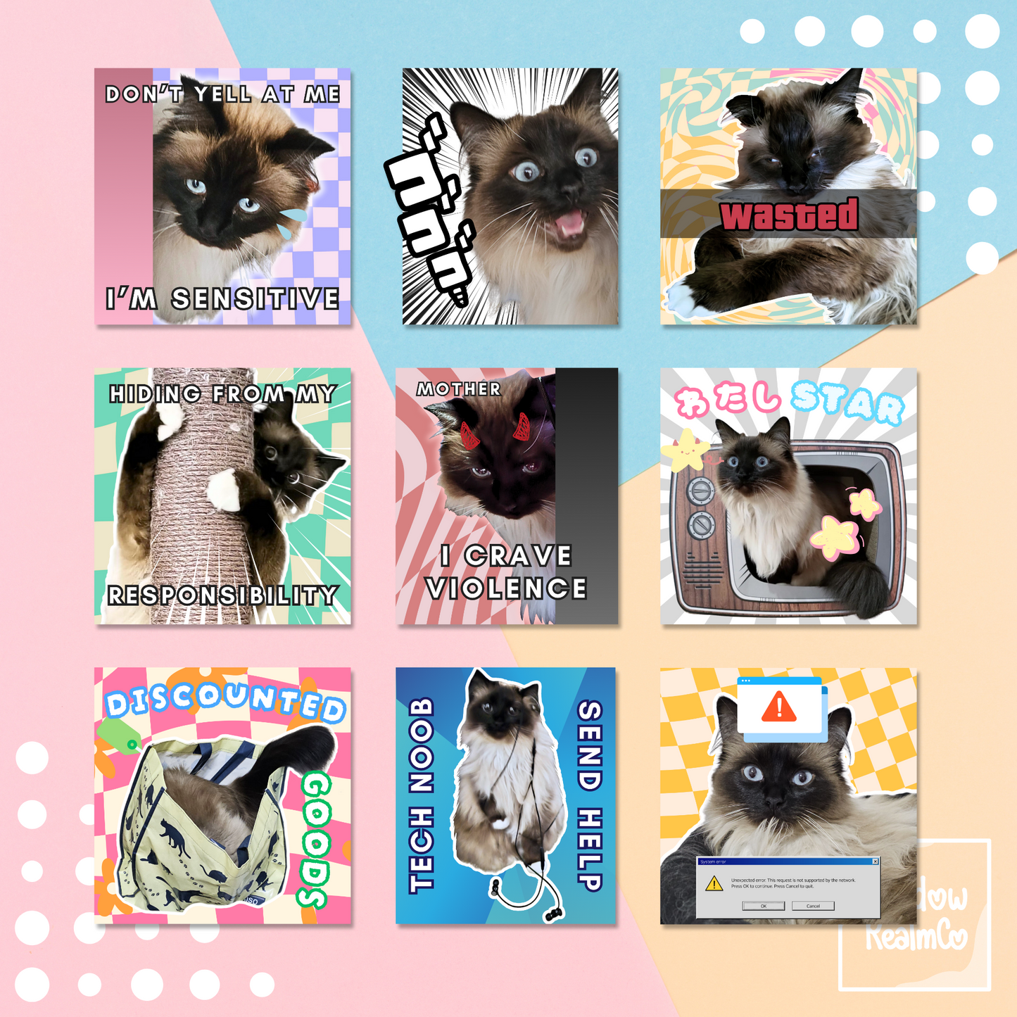 Lolo Mystery Stickers Blind Bag (6 Stickers)