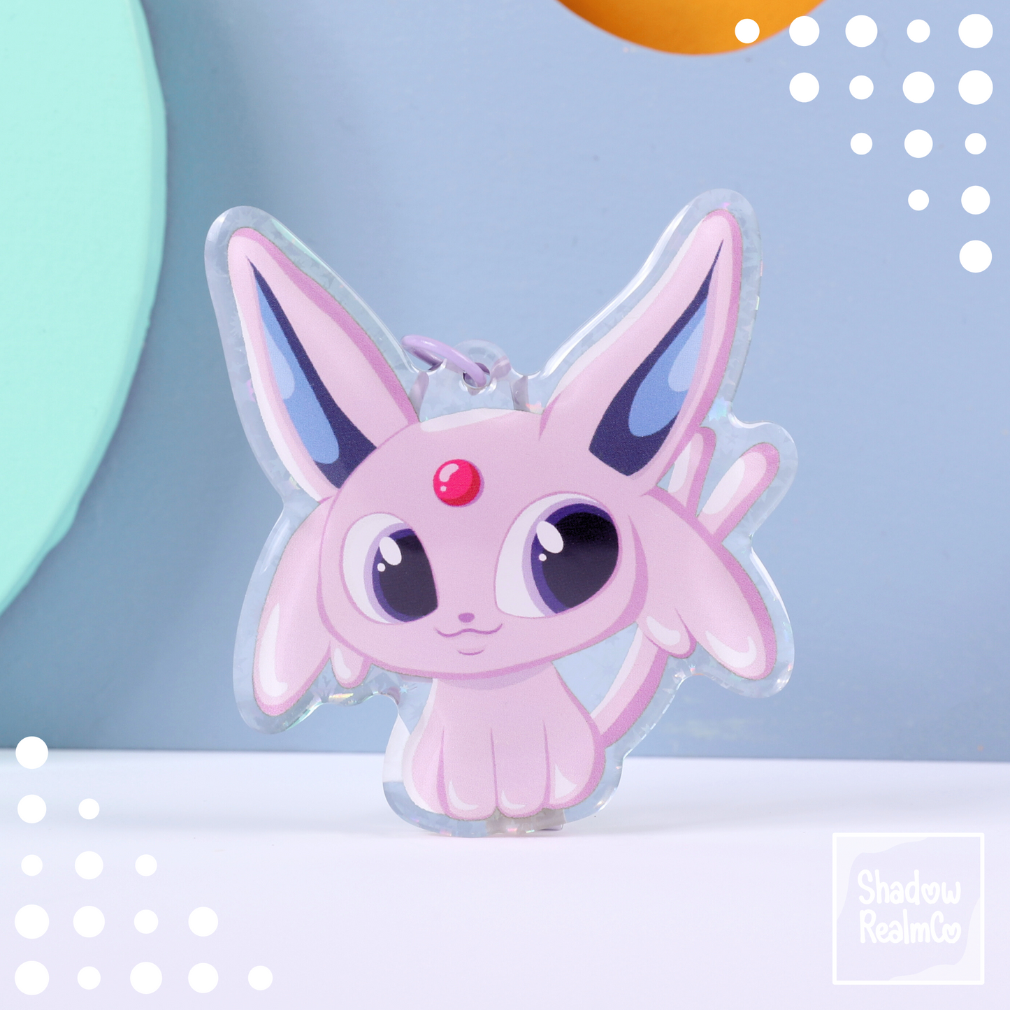 Eeveelution Double Sided Keychain | ESPEON