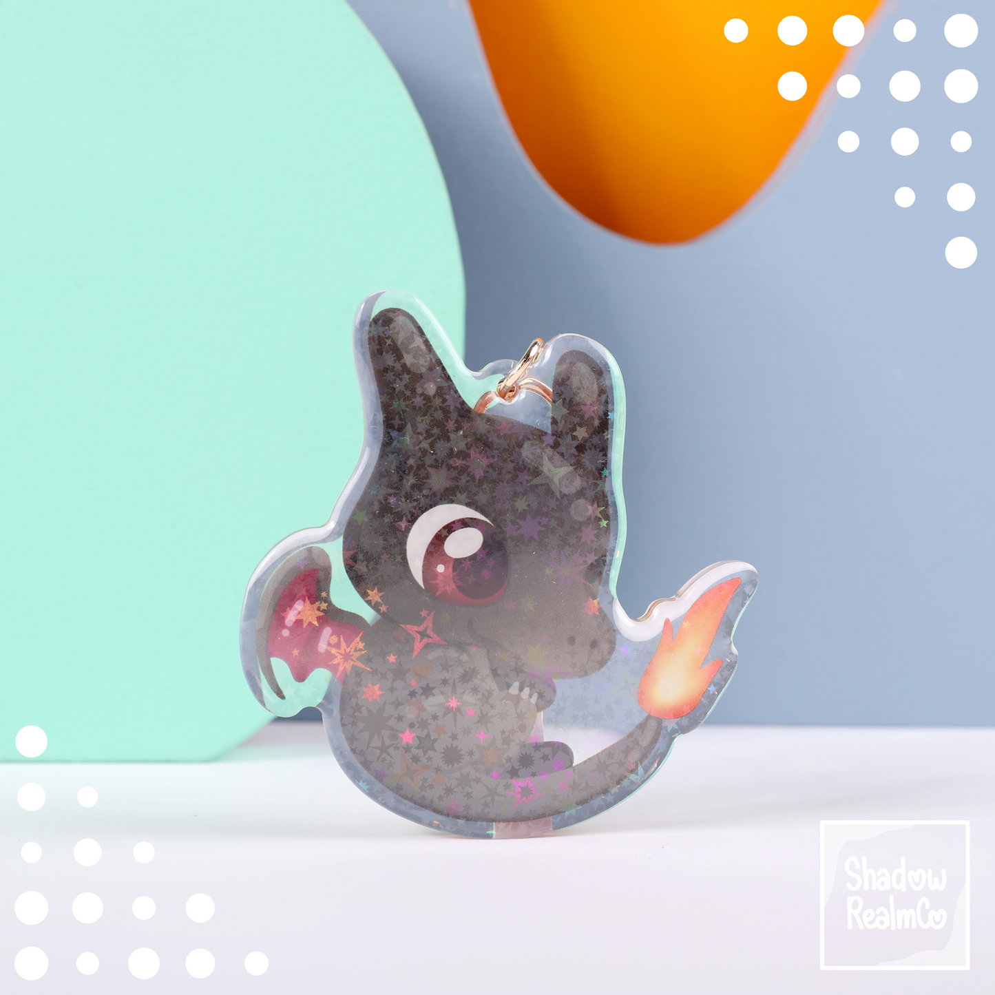 Cute Double Sided Keychain | CHARIZARD