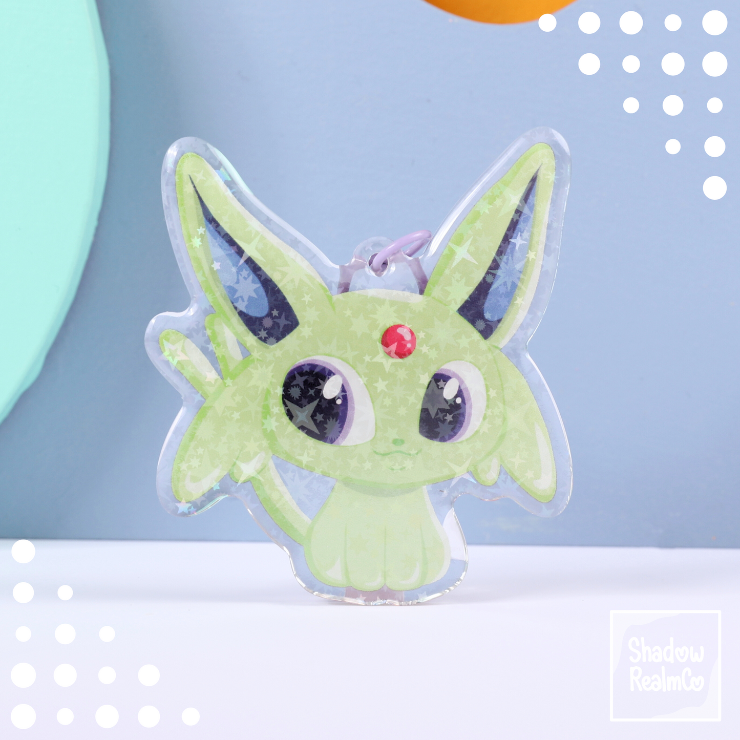 Eeveelution Double Sided Keychain | ESPEON