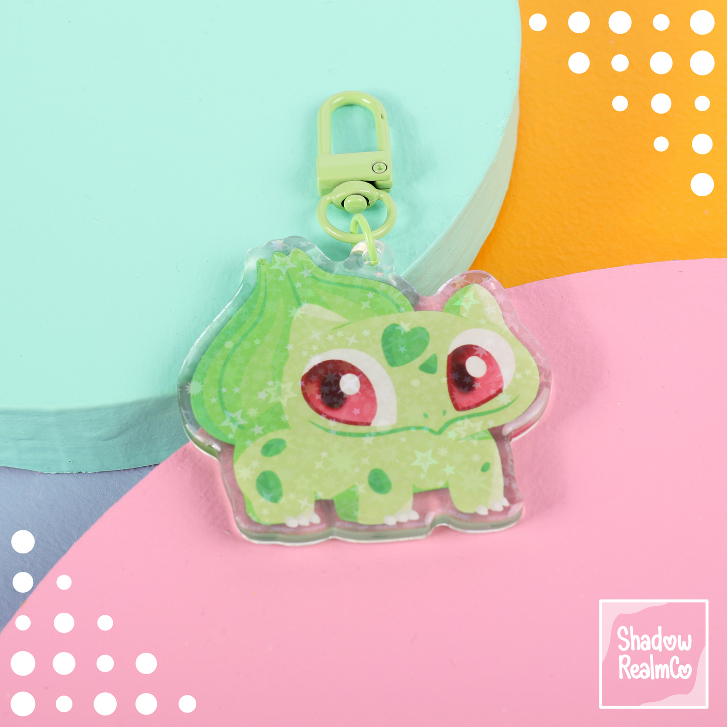 Starter Double Sided Keychain | BULBASAUR