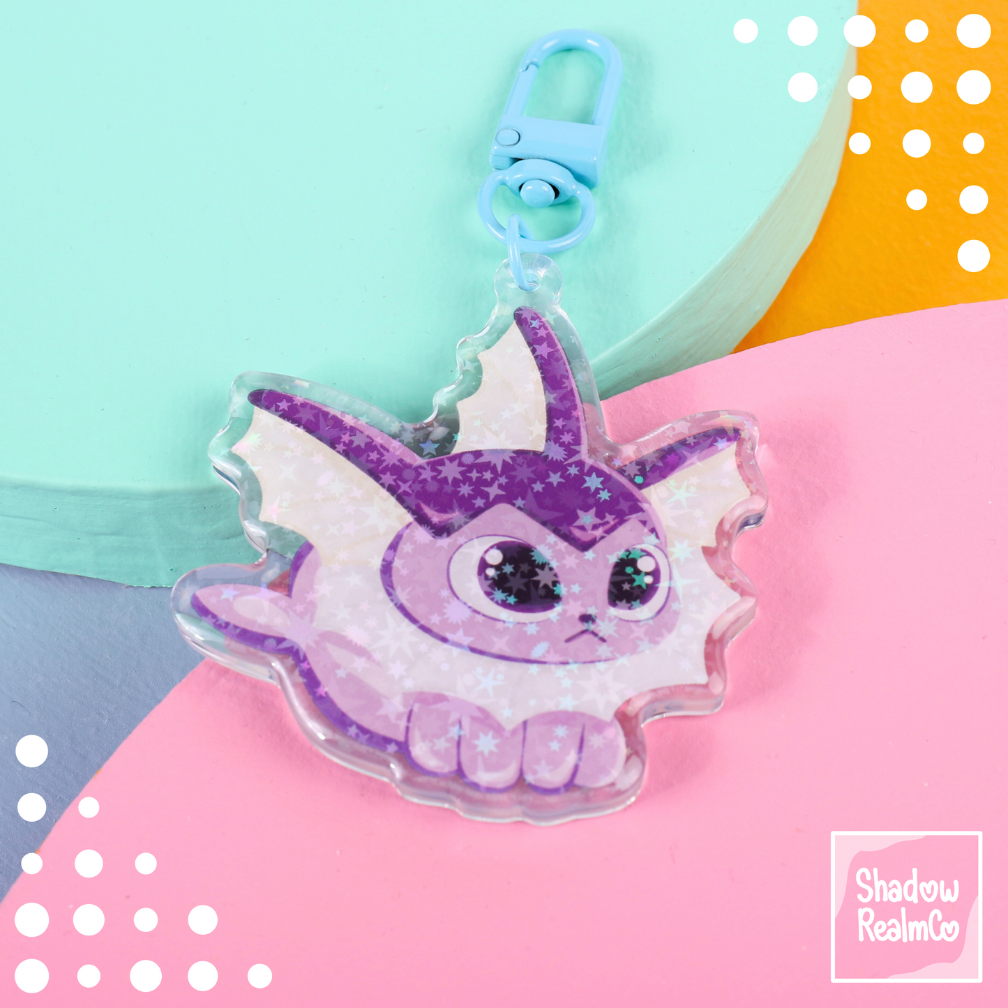 Eeveelution Double Sided Keychain | VAPOREON