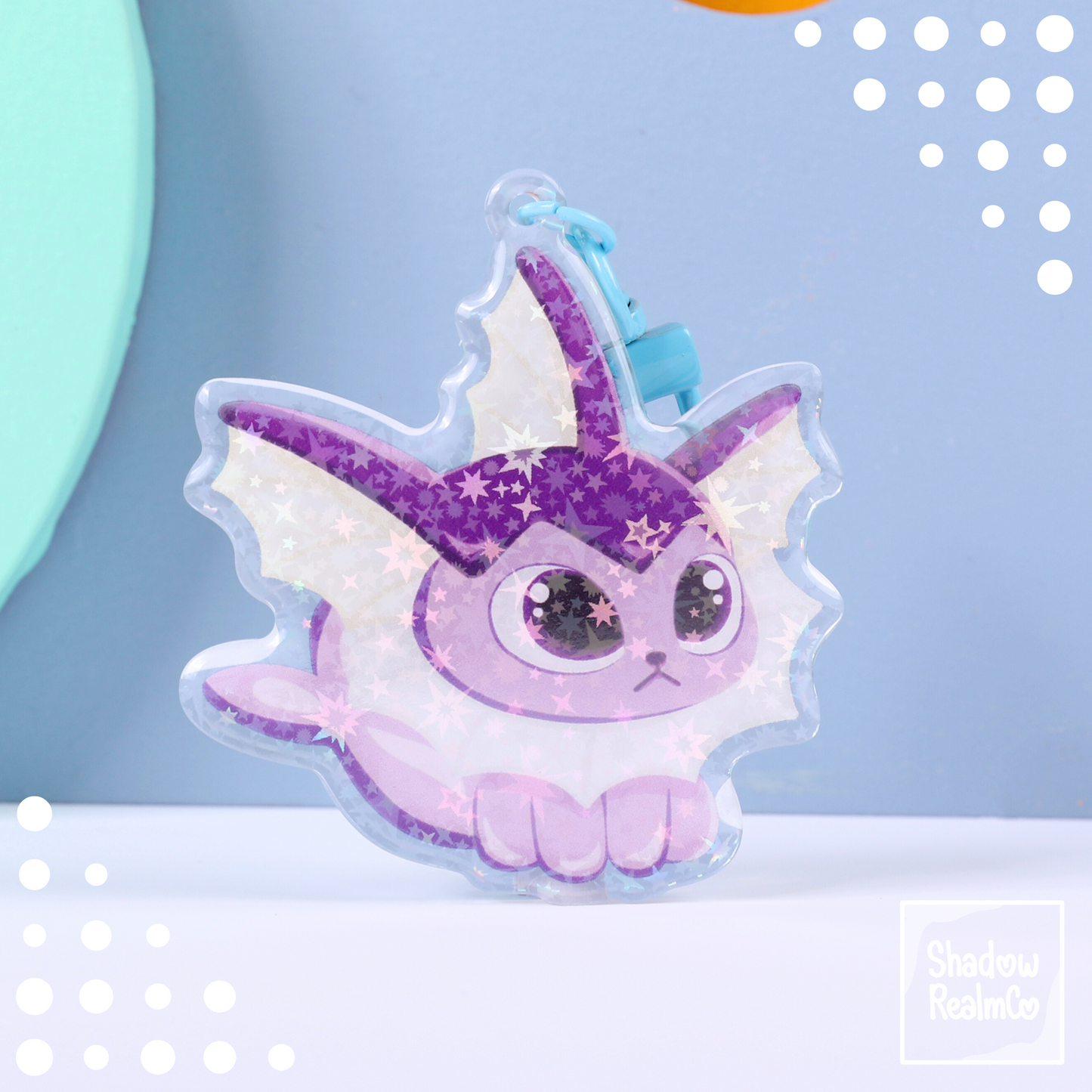 Eeveelution Double Sided Keychain | VAPOREON
