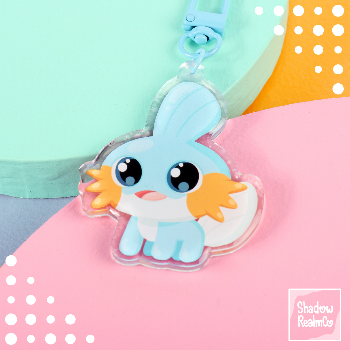Starter Double Sided Keychain | MUDKIP