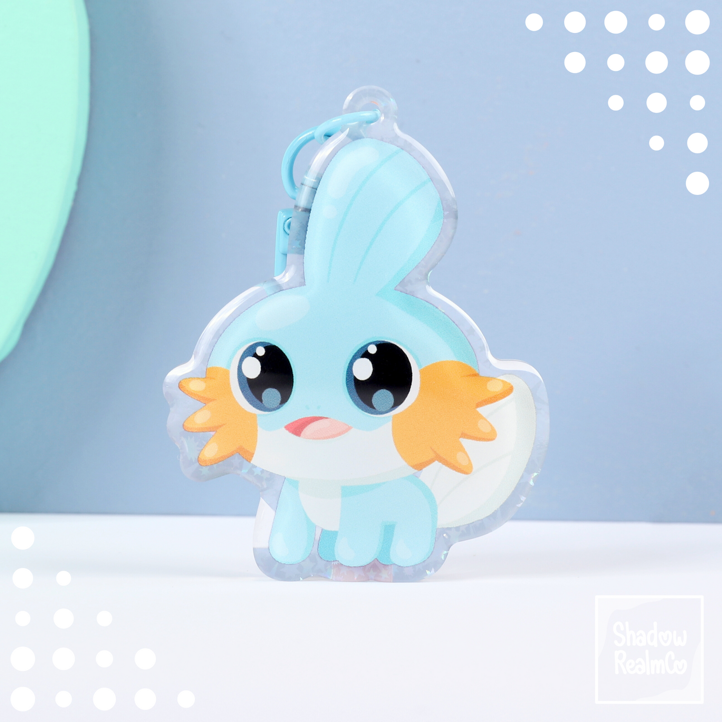 Starter Double Sided Keychain | MUDKIP