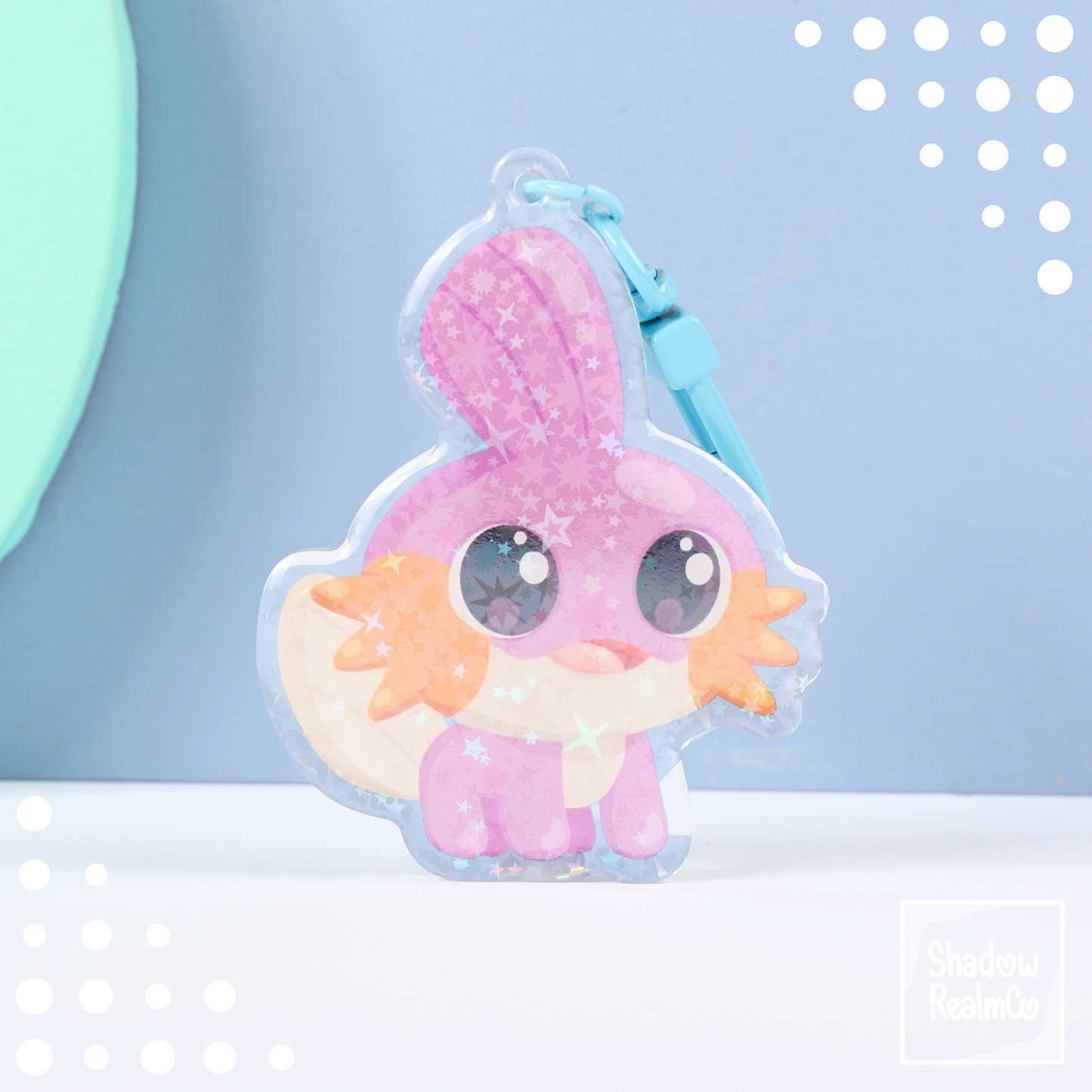 Starter Double Sided Keychain | MUDKIP