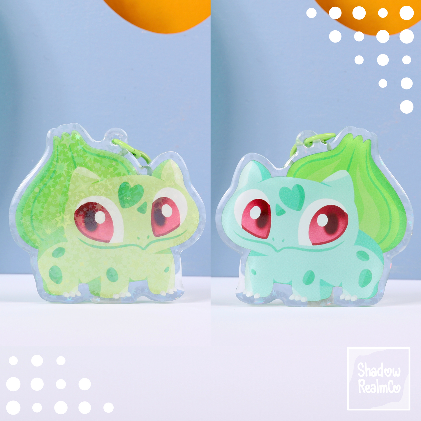 Starter Double Sided Keychain | BULBASAUR