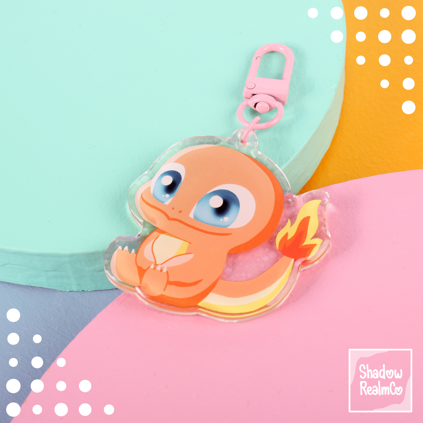 Starter Double Sided Keychain | CHARMANDER