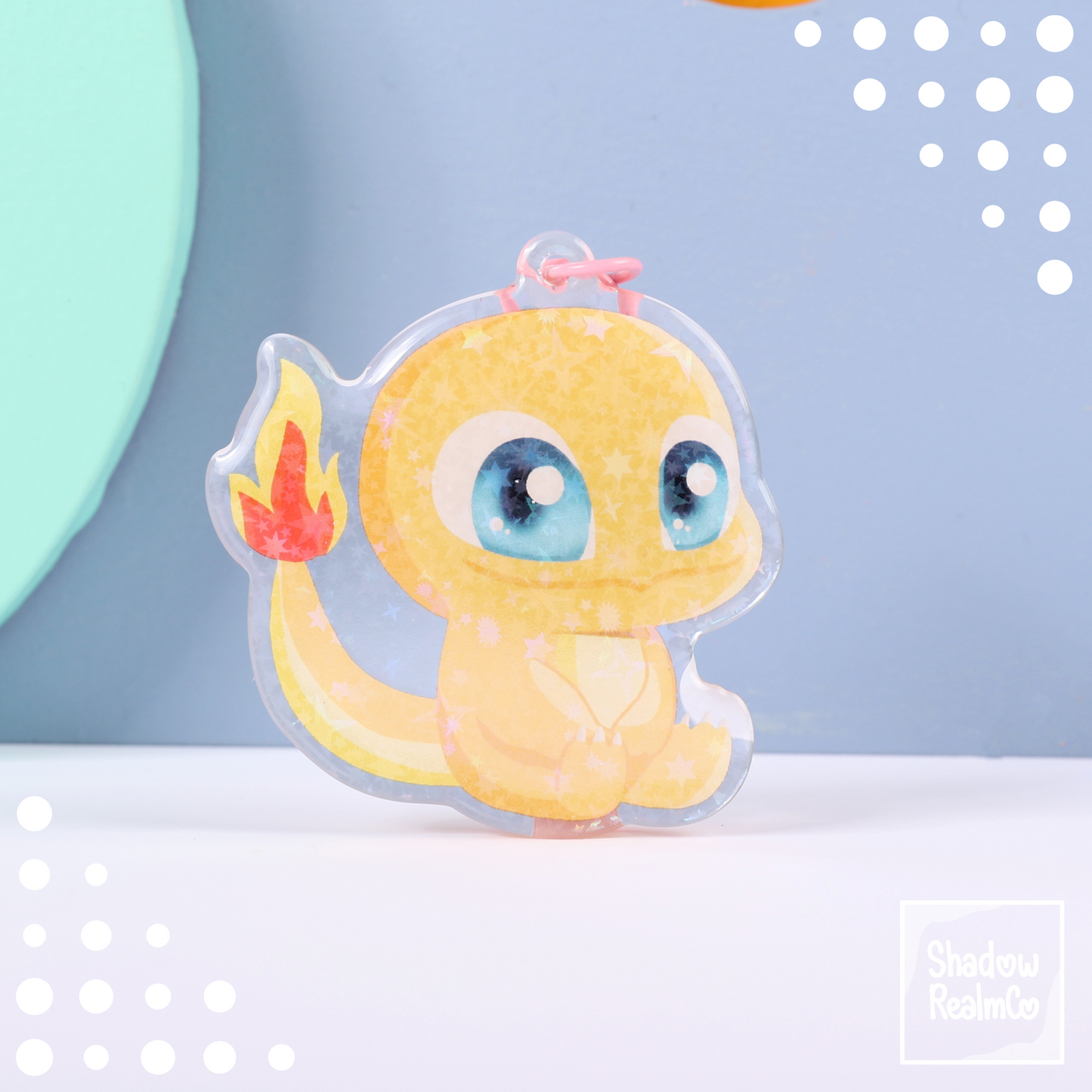 Starter Double Sided Keychain | CHARMANDER