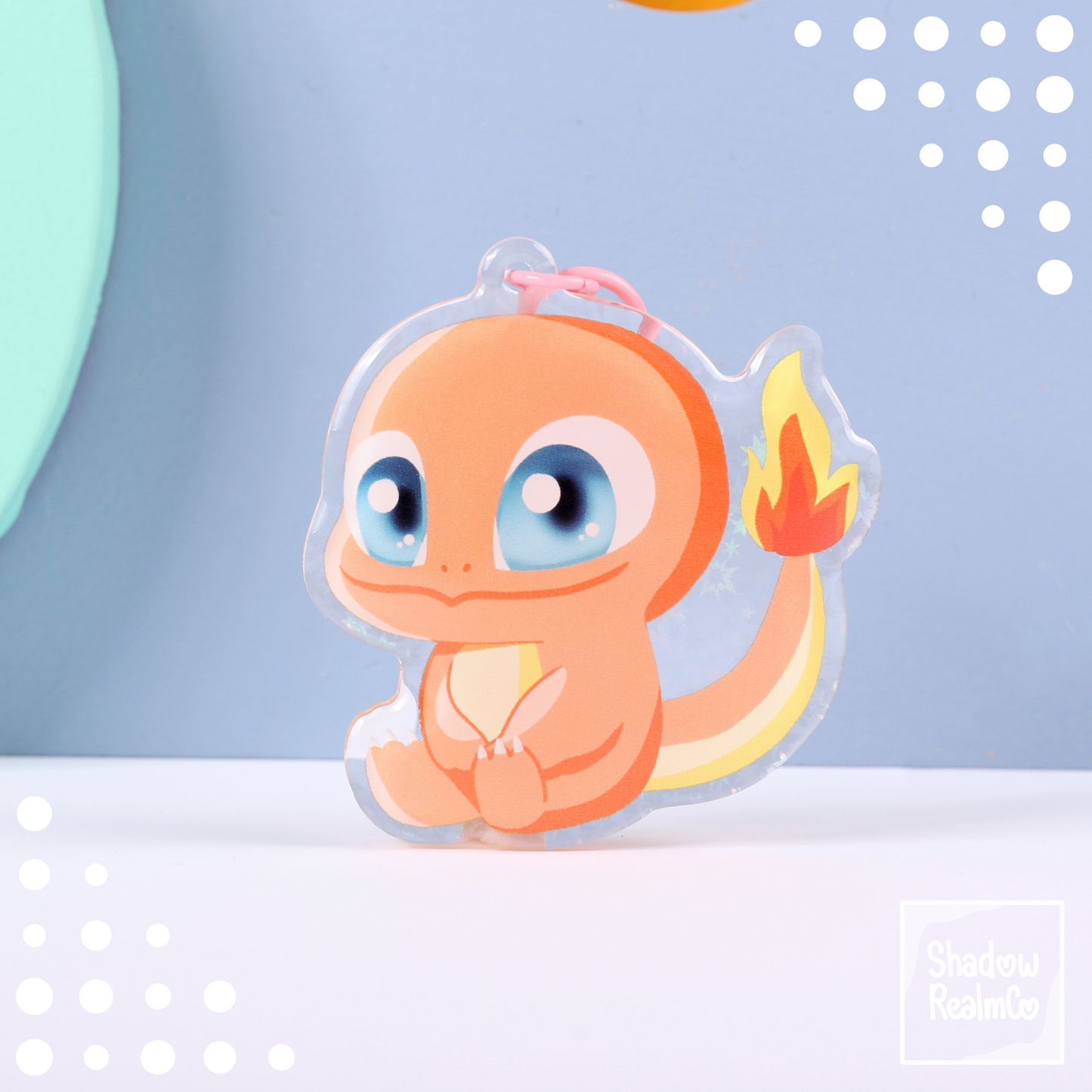 Starter Double Sided Keychain | CHARMANDER