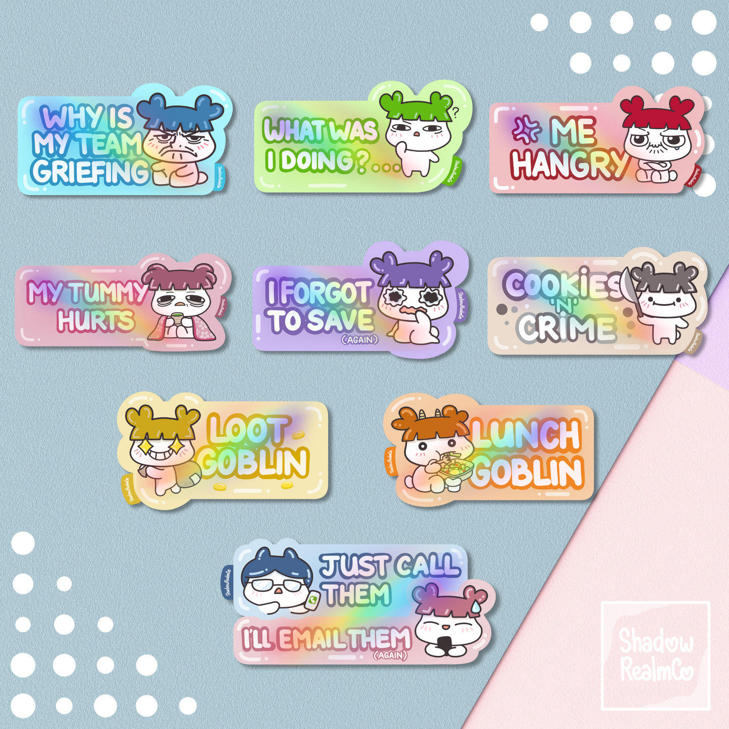 Cielbi Rainbow Holographic Sticker