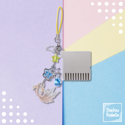 Platinum DS Phone Charm