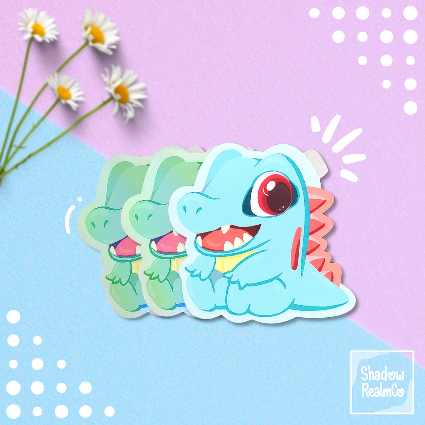 Totodile Starter Sticker