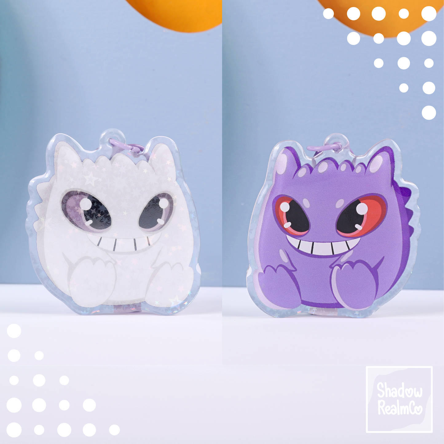 Cute Double Sided Keychain | GENGAR