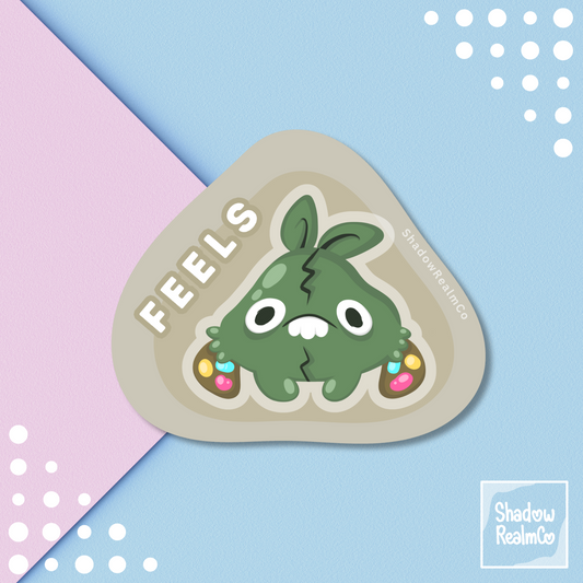 Feel Trubbish | Glossy Vinyl Sticker