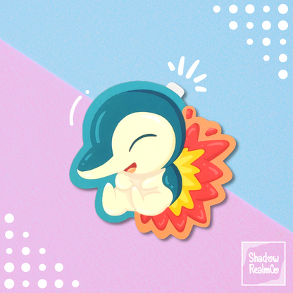 Cyndaquil Starter Sticker