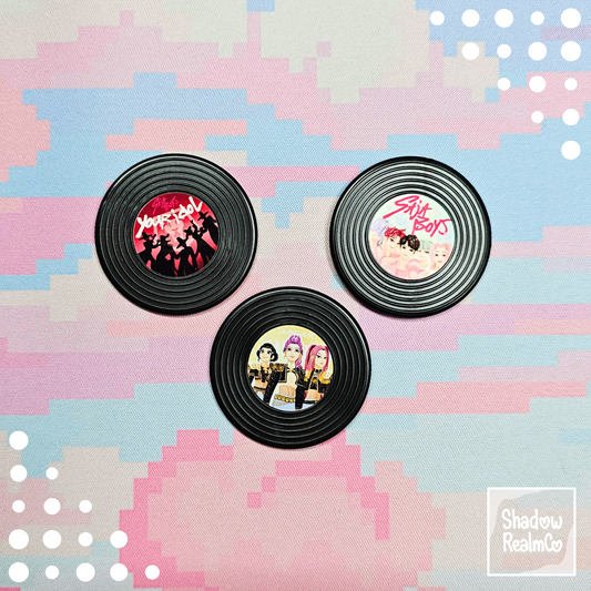 Kpop Demon Hunters Vinyl Magnets