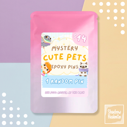 Cute Pets Mystery Pins Blind Bag