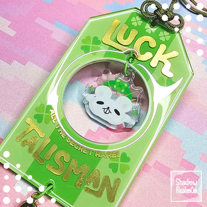 Gold Foil Epoxy Luck Talisman