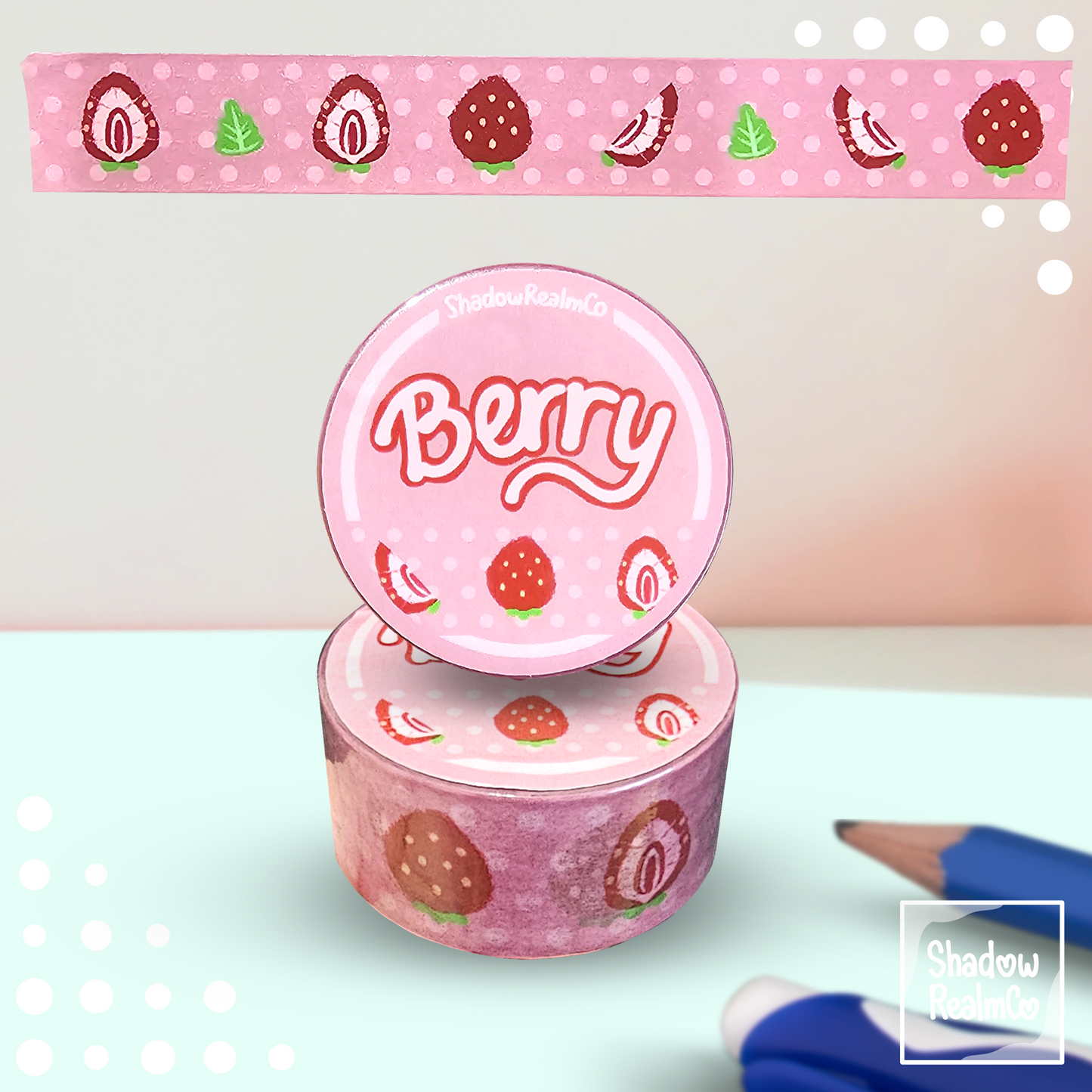 Berry Washi Tape