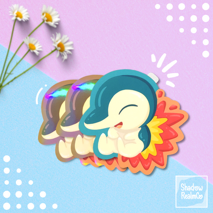 Cyndaquil Starter Sticker