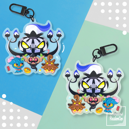 Chandelure Clear Keychain