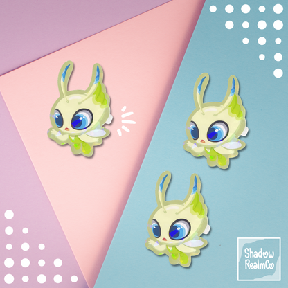 Celebi Legendary Holographic Sticker