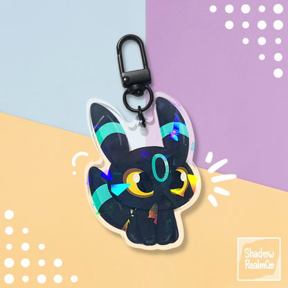 Umbreon Double Sided Holographic Keychain