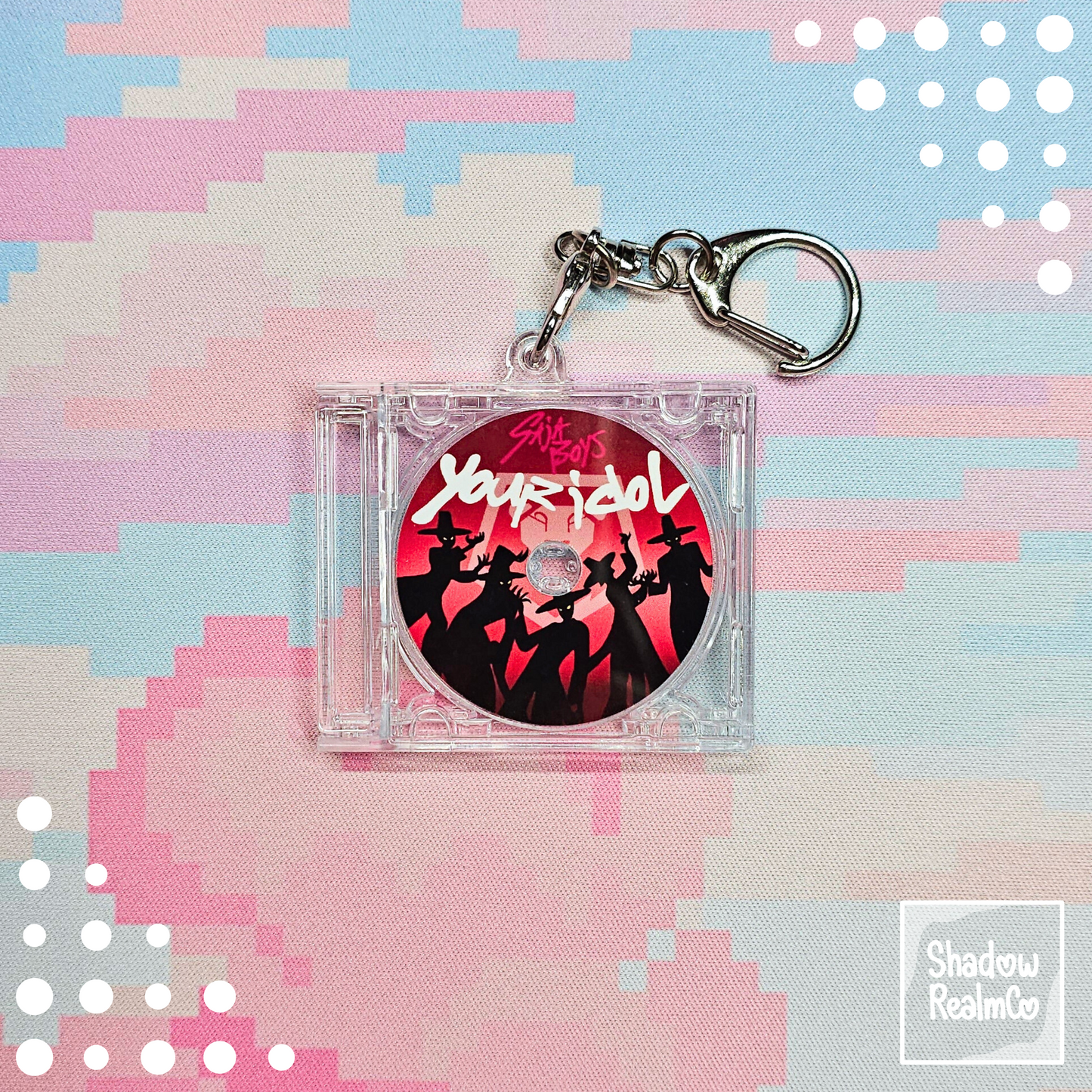 Kpop Demon Hunters CD Keychains