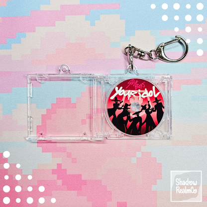 Kpop Demon Hunters CD Keychains