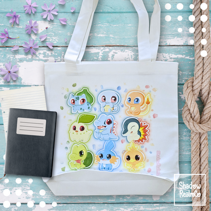 Starters Print Cotton Tote Bag L