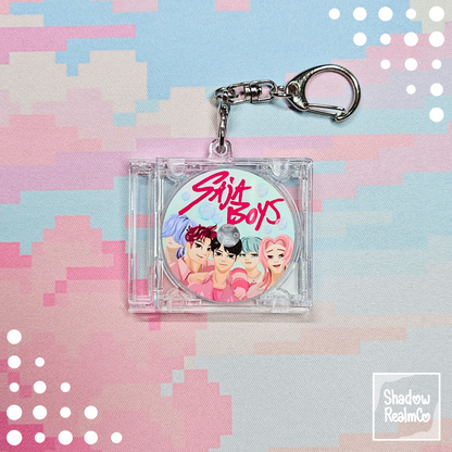 Kpop Demon Hunters CD Keychains