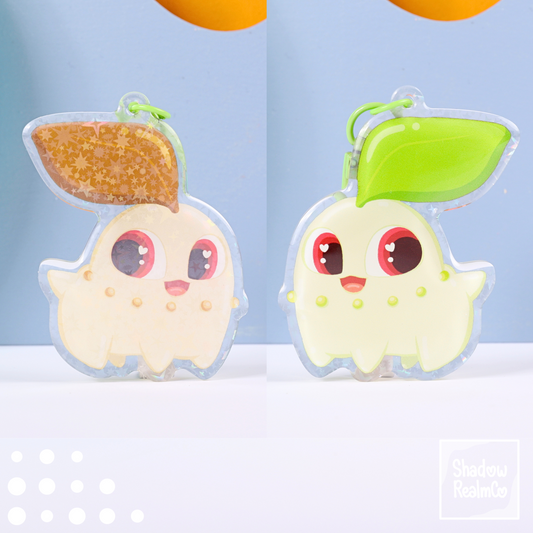Starter Double Sided Keychain | CHIKORITA