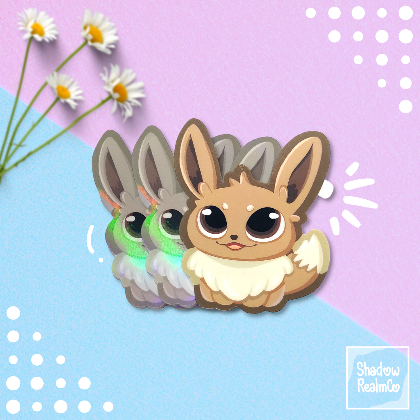 Eevee Eeveelutions Sticker