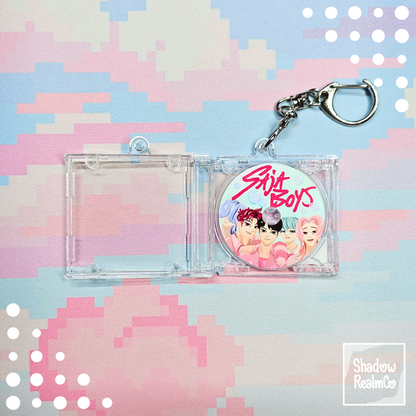 Kpop Demon Hunters CD Keychains