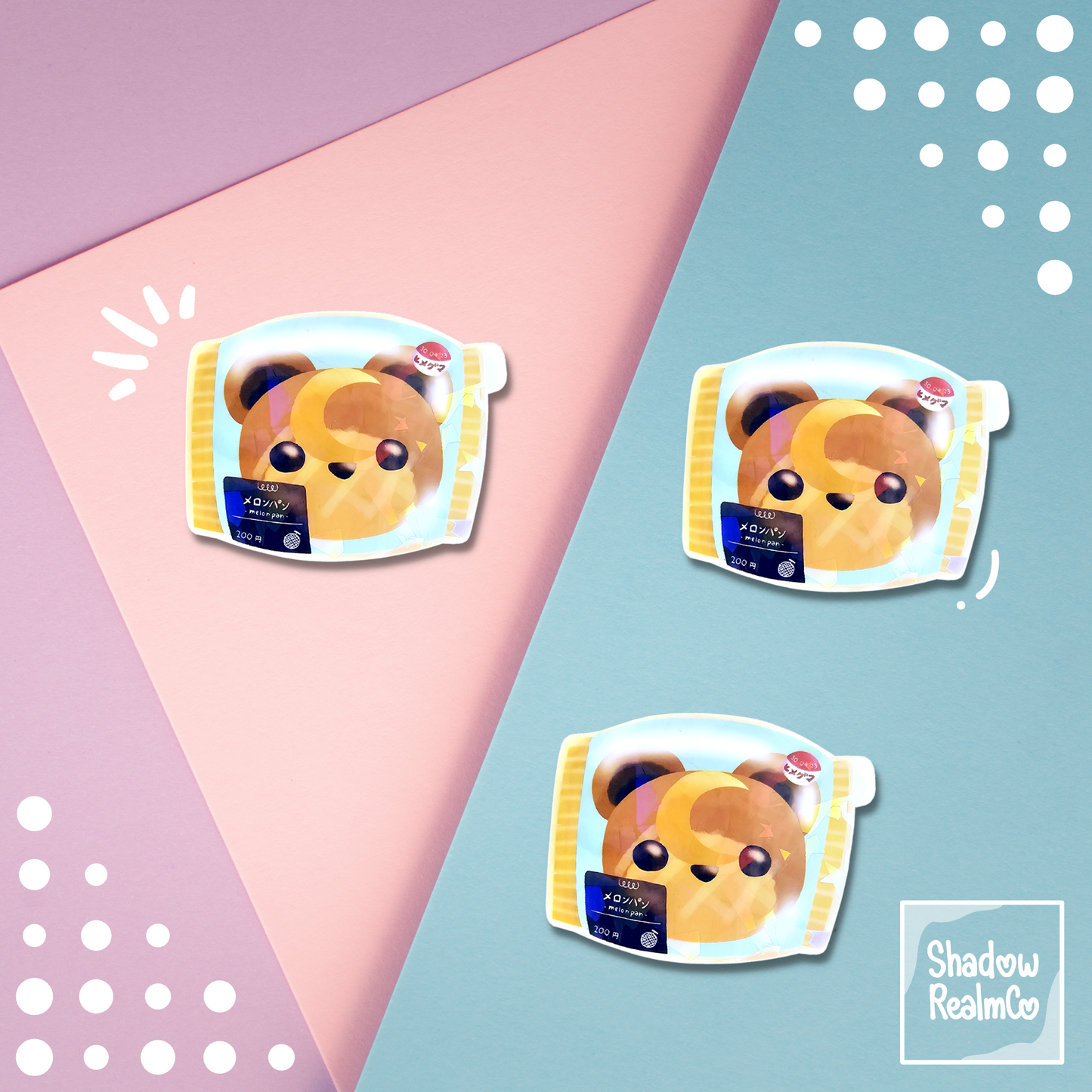 Teddiursa Melonpan Sticker