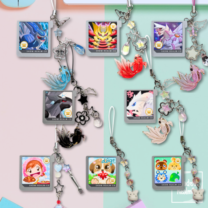 Black DS Phone Charm