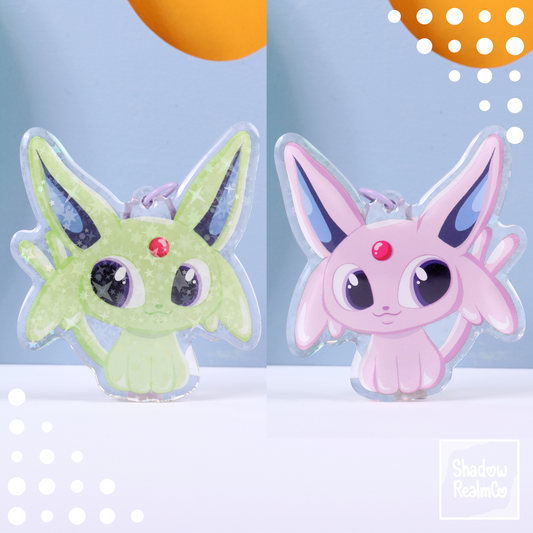 Eeveelution Double Sided Keychain | ESPEON