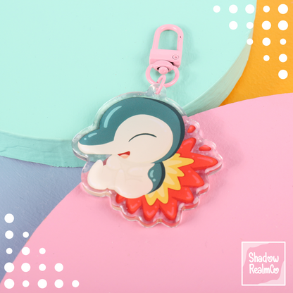 Starter Double Sided Keychain | CYNDAQUIL