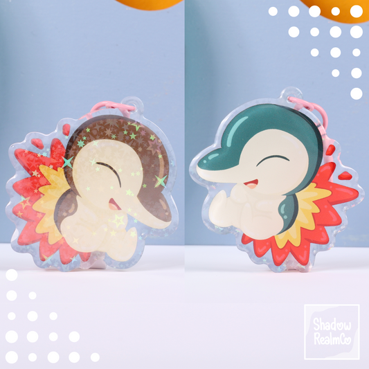 Starter Double Sided Keychain | CYNDAQUIL