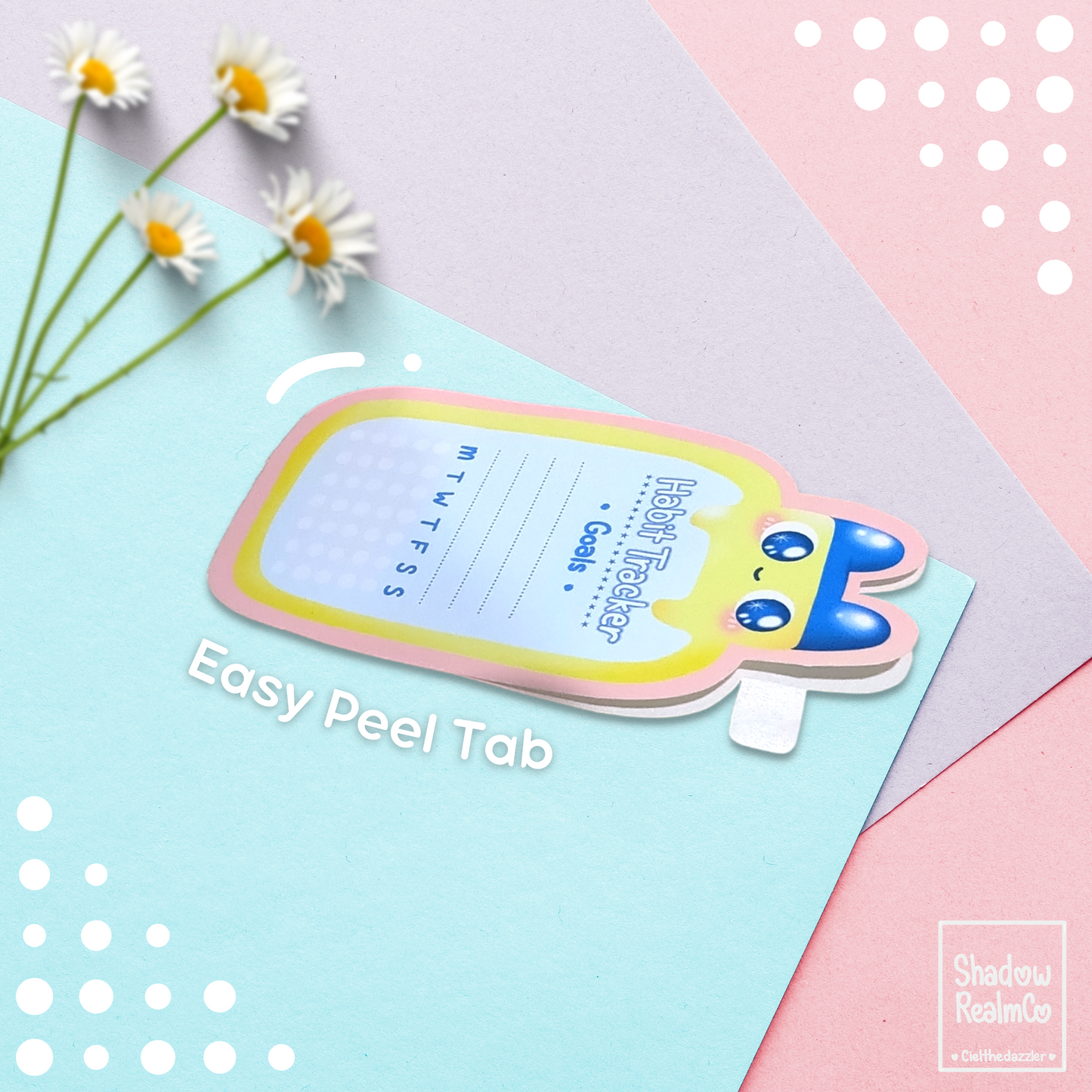 Mametchi Habit Tracker Matte Sticker