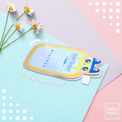 Mametchi Habit Tracker Matte Sticker