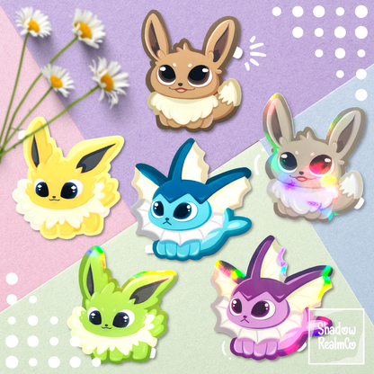 Eevee Eeveelutions Sticker