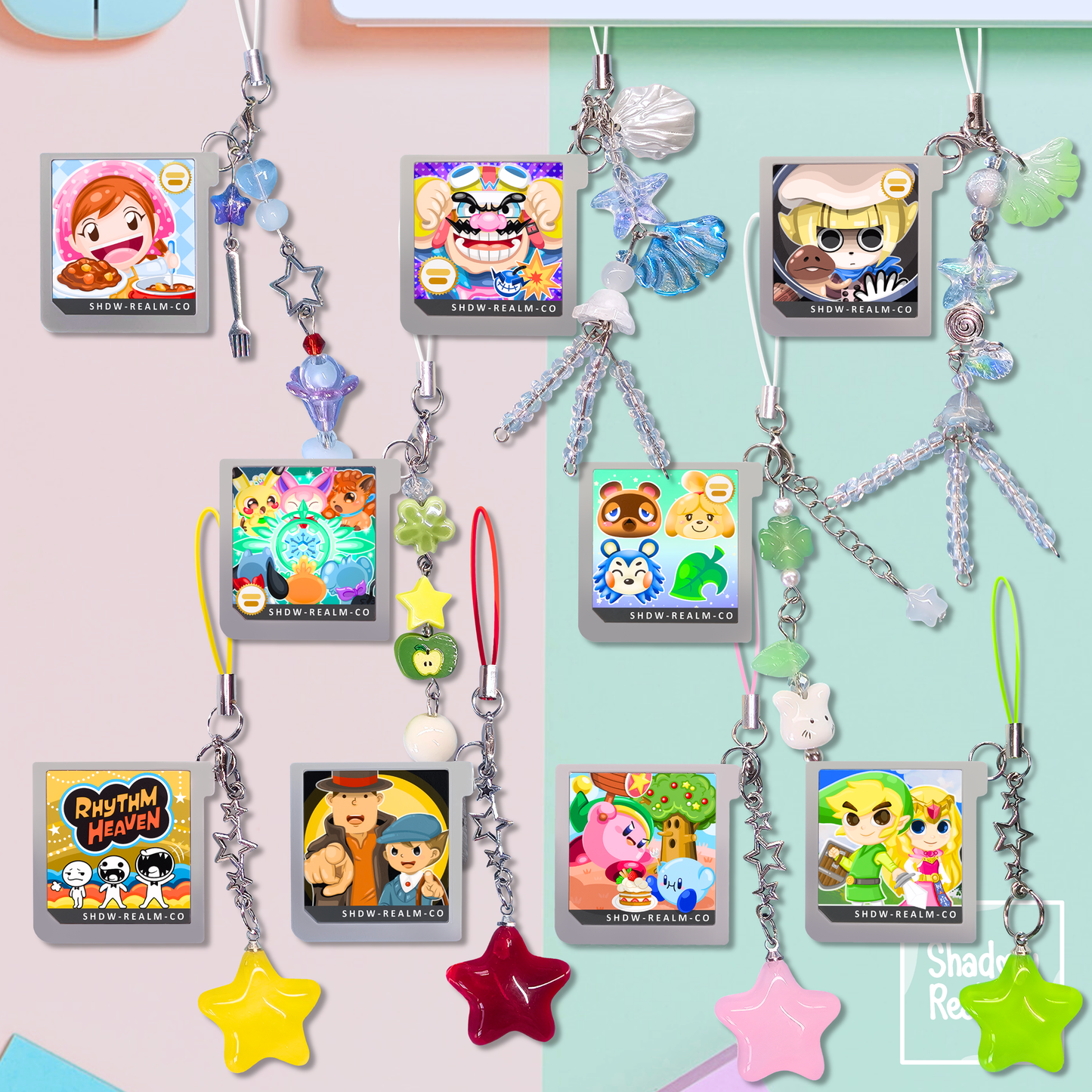 Wario Ware DS Phone Charm