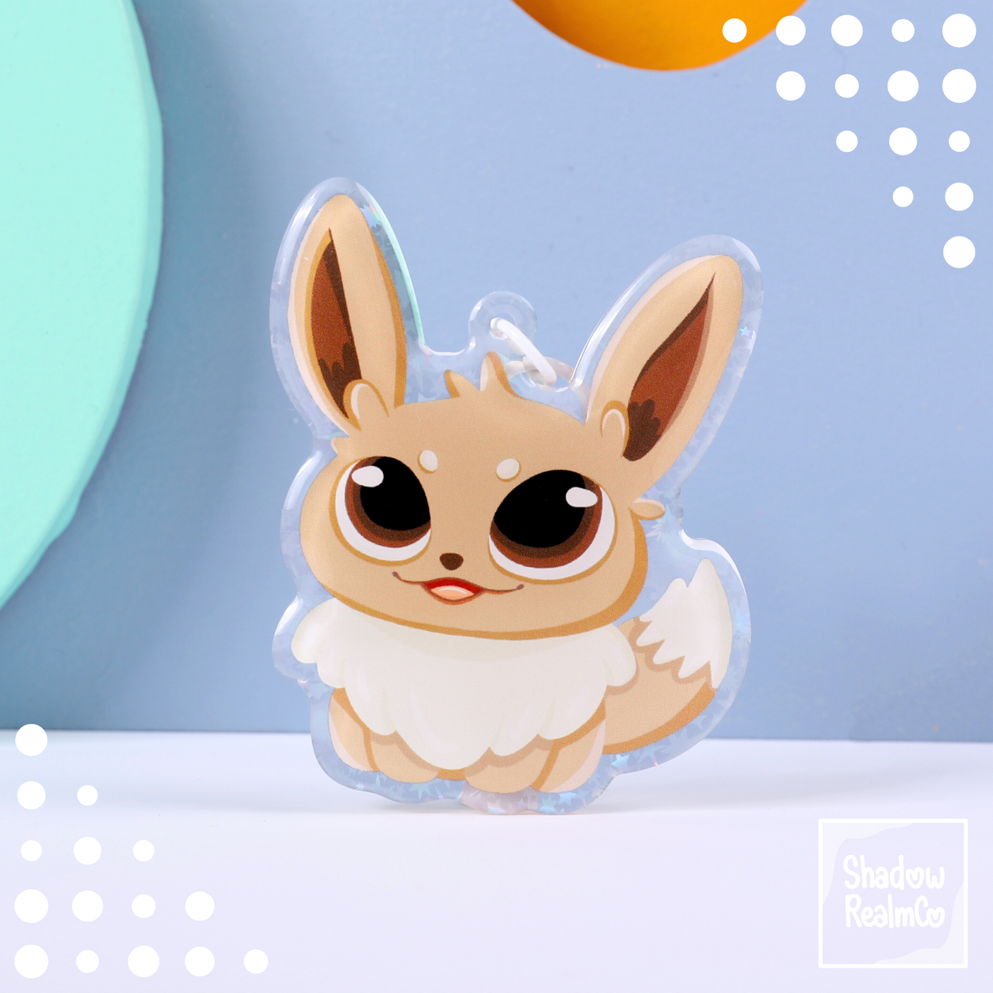 Eeveelution Double Sided Keychain | EEVEE